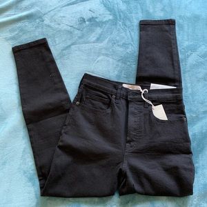 Everlane Black High Rise Skinny Ankle Jeans